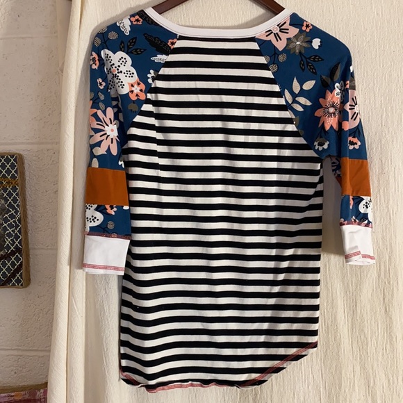 MATILDA JANE size S 3/4 sleeve shirt - Picture 5 of 5